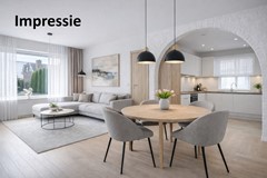 Moderne open woonruimte met lichte tonen.jpg